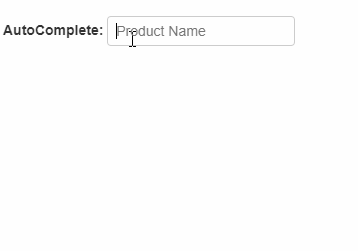 AutoComplete